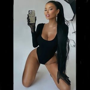 Anything But Square Long Sleeve Bodysuit